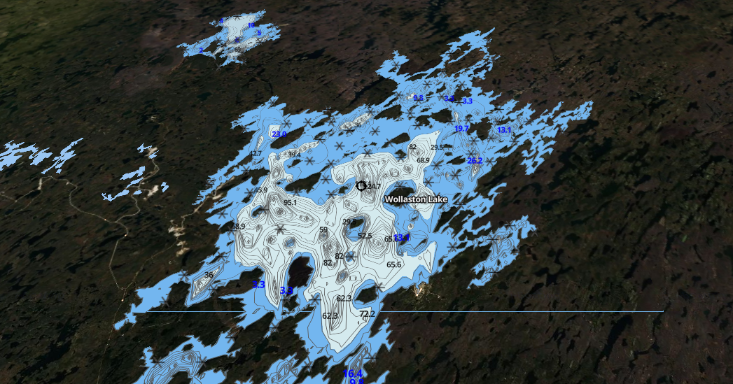 iBoating Lake Wollaston Saskatchewan