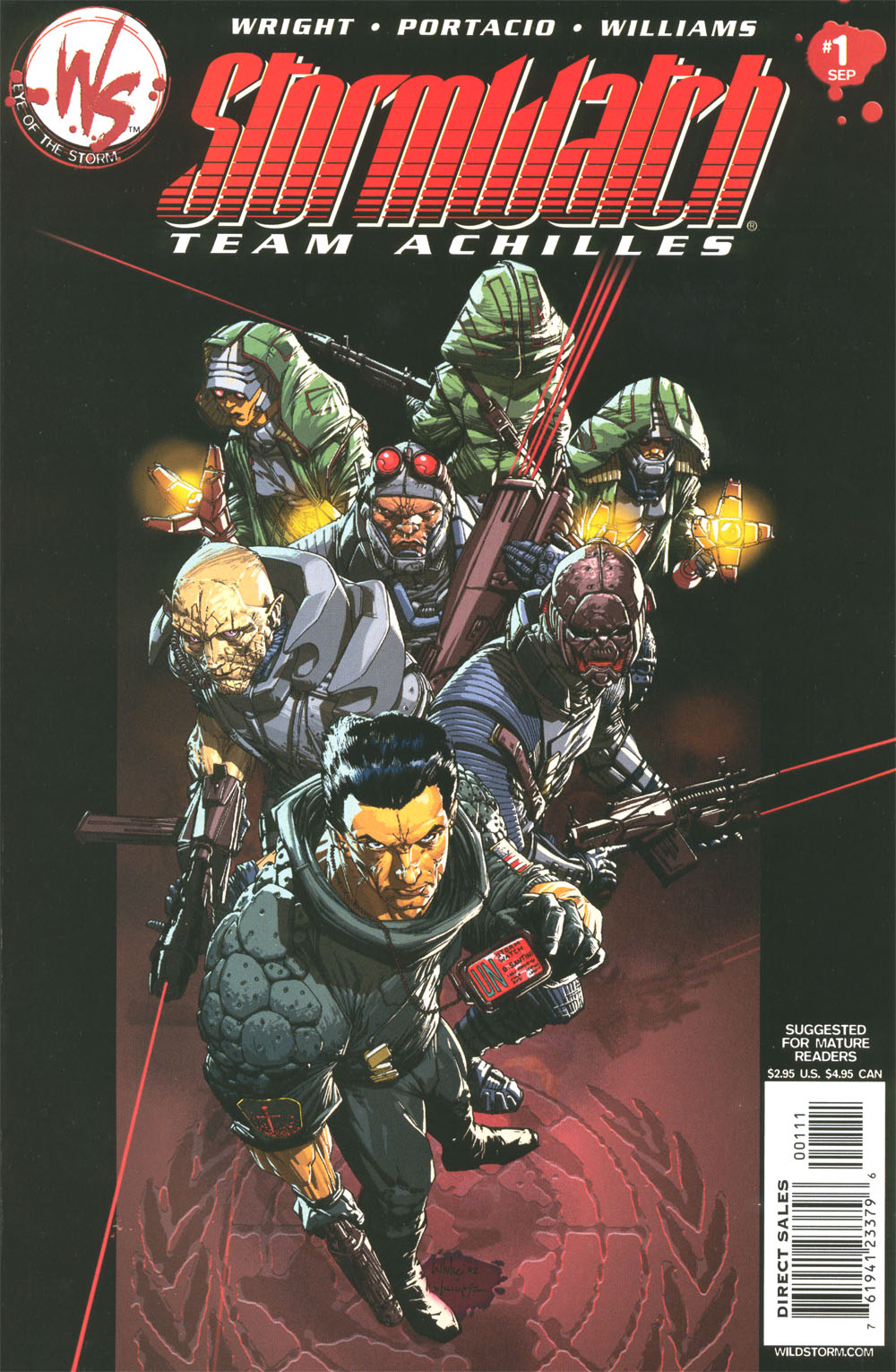 Read online Stormwatch: Team Achilles comic -  Issue #1 - 1
