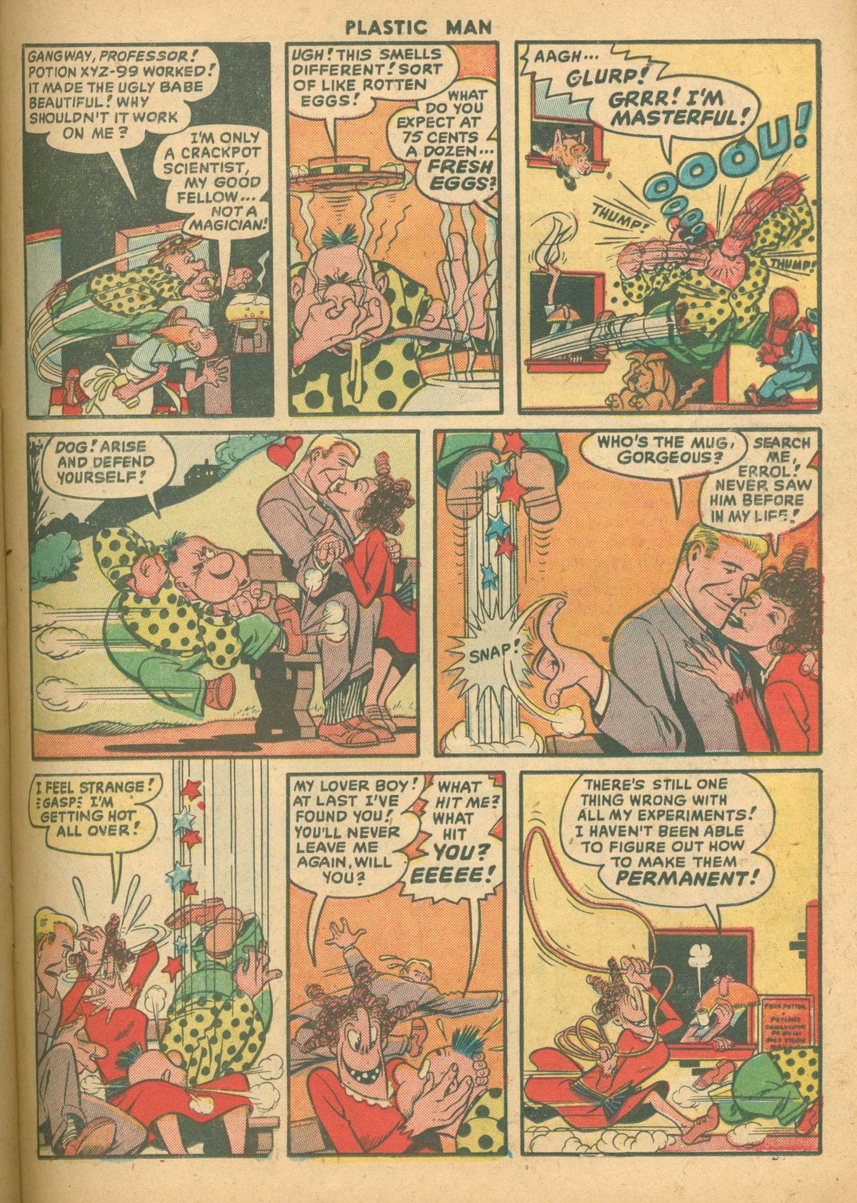 Read online Plastic Man (1943) comic -  Issue #21 - 21