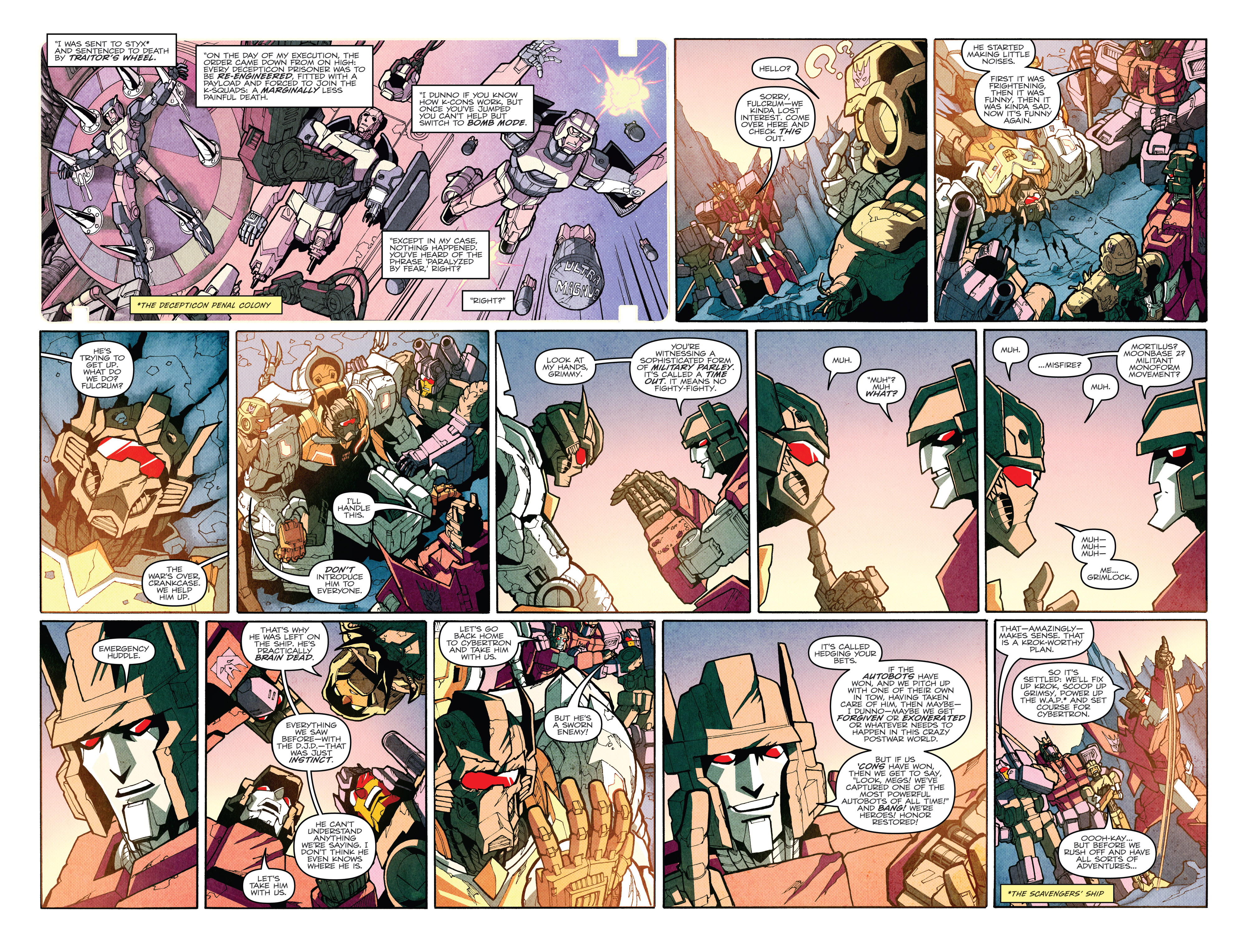 Read online Transformers: The IDW Collection Phase Two comic -  Issue # TPB 2 (Part 3) - 55