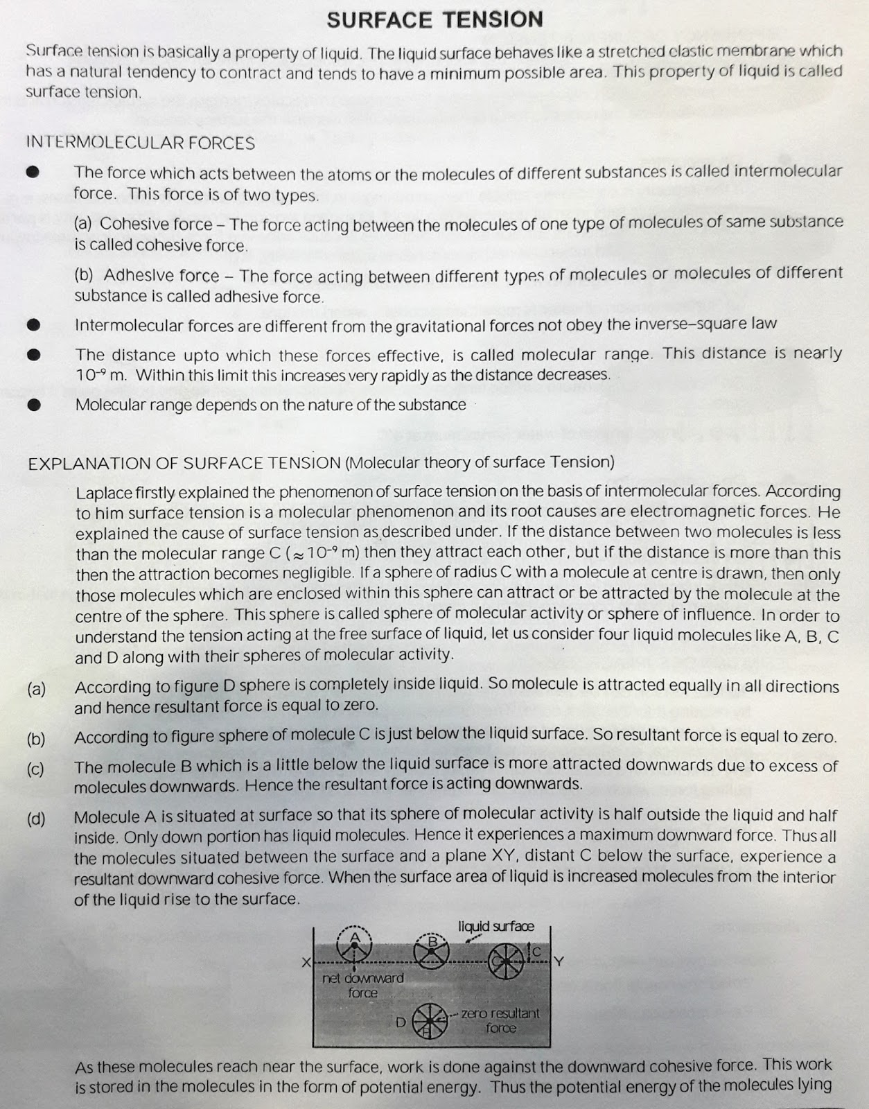 Surface Tension & Viscosity All Study Guide at one Place!