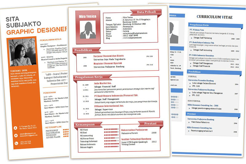Contoh Cv Contoh Cv