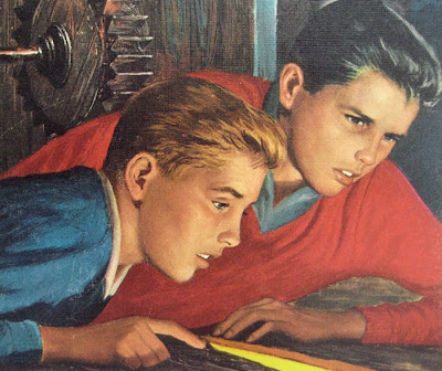 Hardy Boys -- retro and kitsch and ready to be upcycled