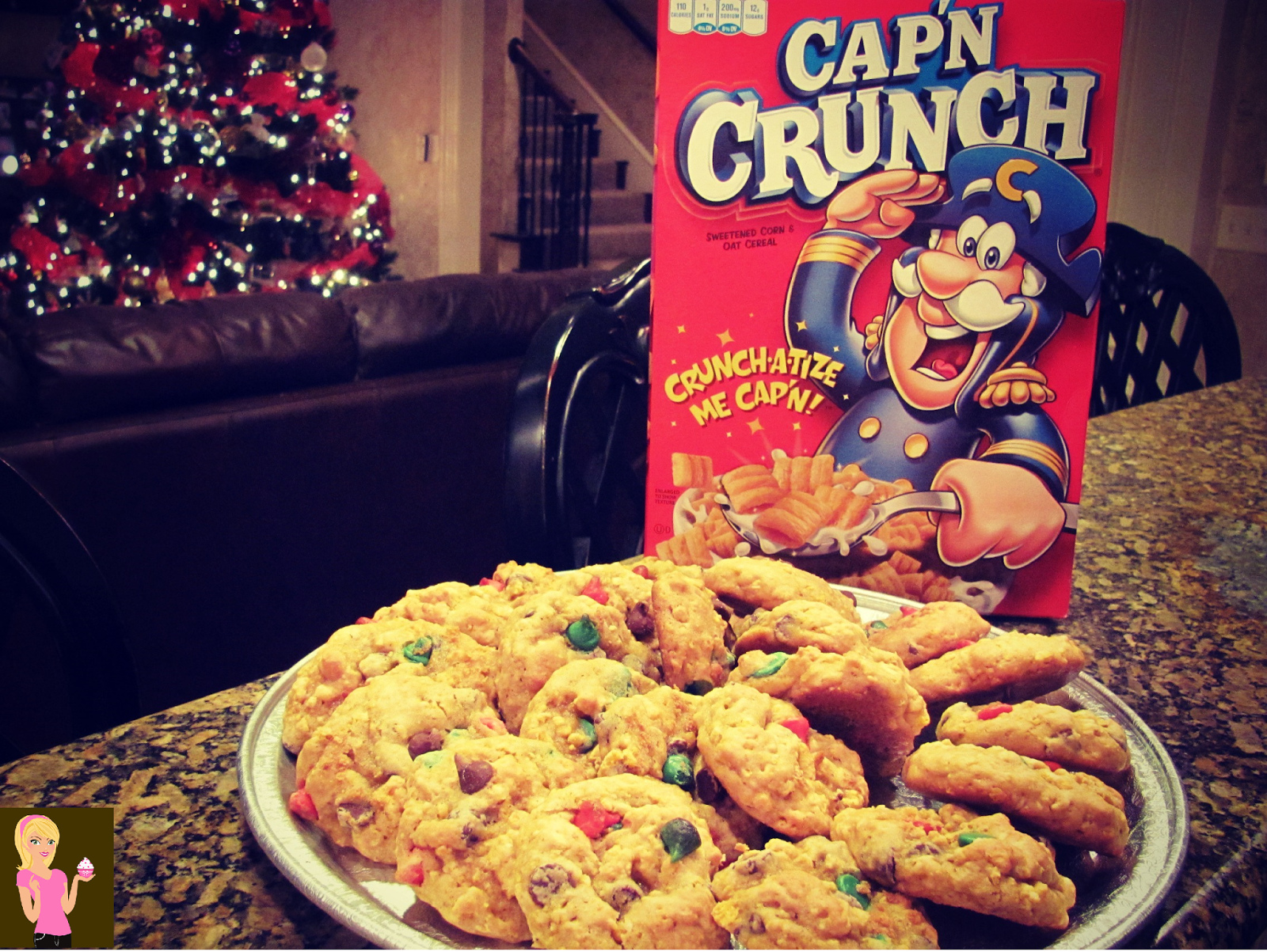 With Blonde Ambition Captain Crunch Chocolate Chip Cookies