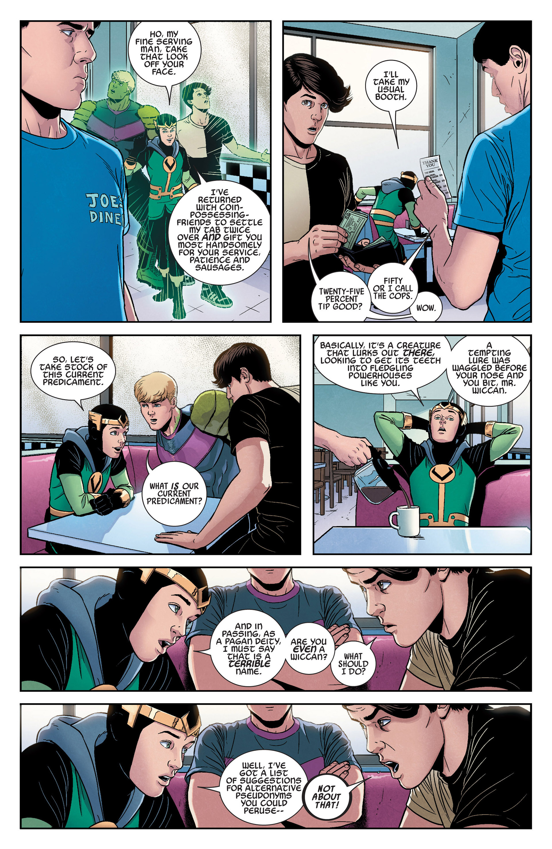 Read online Young Avengers (2013) comic -  Issue #2 - 19