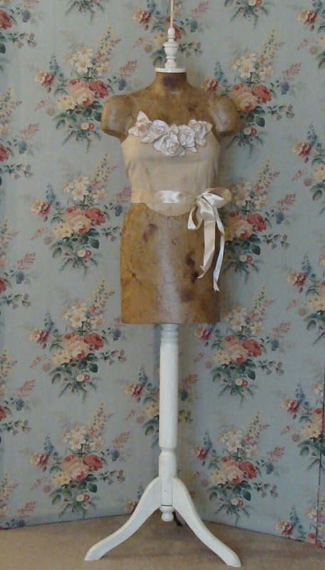 The Decorating Diaries: Dress Form Made From Recycled Paper Grocery Bags