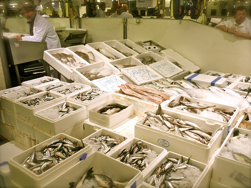 Helena Halme Author New Year's Eve Morning at Billingsgate Fish Market in London