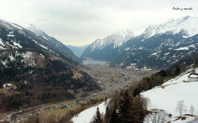 Los Alpes desde el Bernina Expres