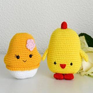 PATRON POLLO AMIGURUMI 28860