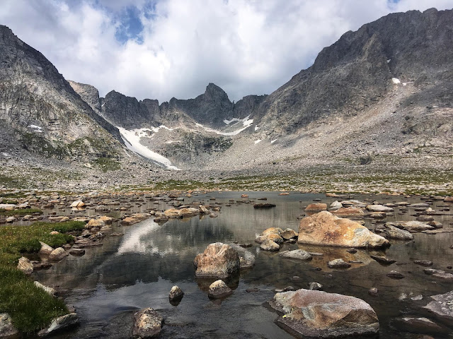 Backpacking to Mt. Hooker & Baptiste Lake, Wind River Range Backpacking to Mt. Hooker & Baptiste Lake, Wind River Range