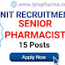 Pharmacist Recruitment (15 posts) in National Institute of Technology