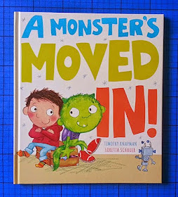 A Monster's Moved In! by Timothy Knapman children's book review age 3-7