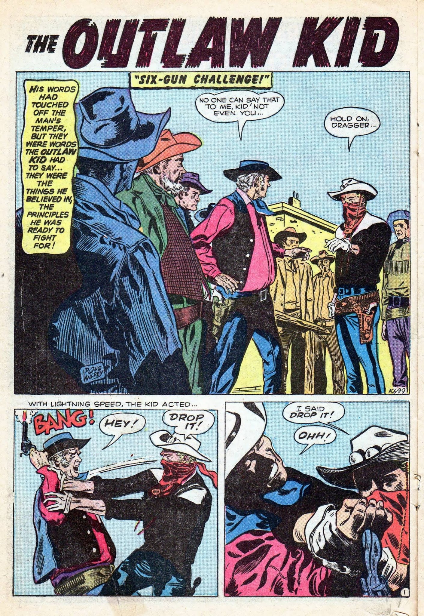 Read online The Outlaw Kid (1954) comic -  Issue #15 - 16