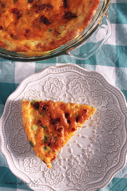 Crustless Bacon and Cheese Quiche Recipe Easy to Make