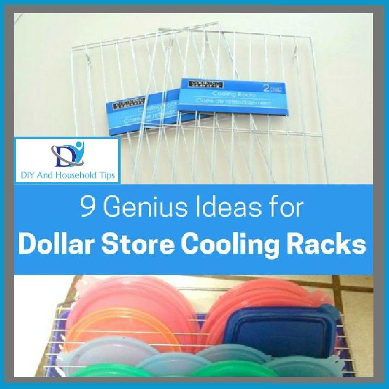 DIY And Household Tips 9 Genius Ideas for Dollar Store Cooling Racks