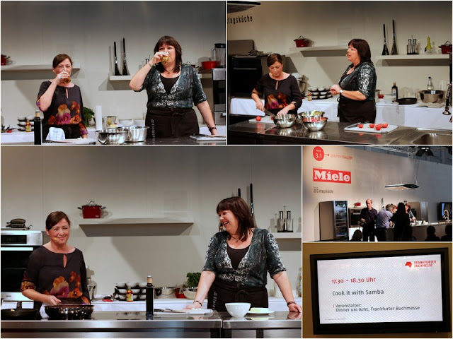 livecooking in der gourmet gallery der Frankfurter Buchmesse