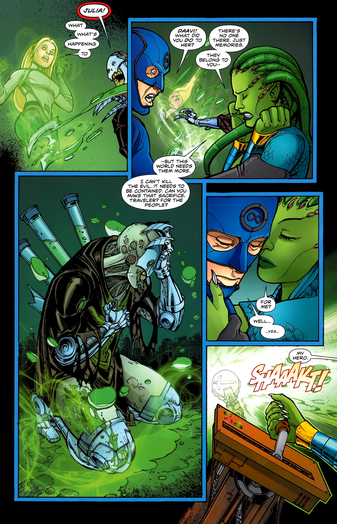 Read online The Traveler comic -  Issue #8 - 18