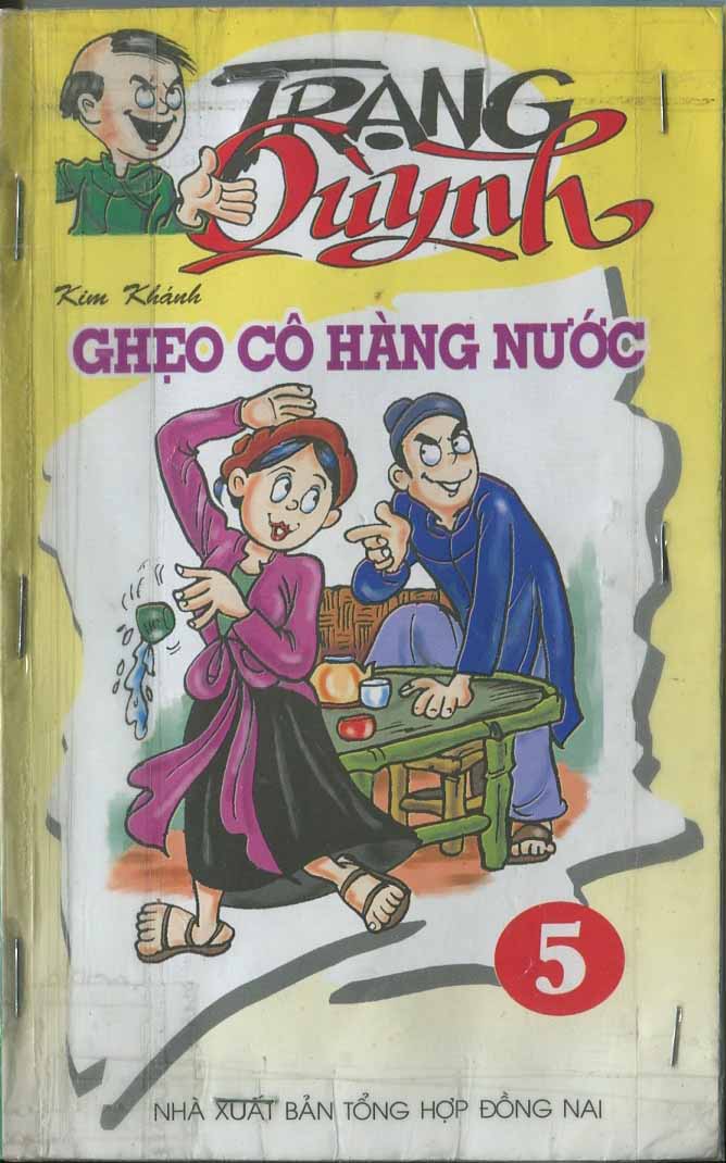 TRUYỆN TRANH TRẠNG QUỲNH TẬP 5, Ghẹo Cô Hàng Nước