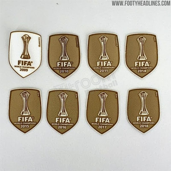Fifa Club World Cup 2018 Winner Football Patch/Badge Real Madrid 