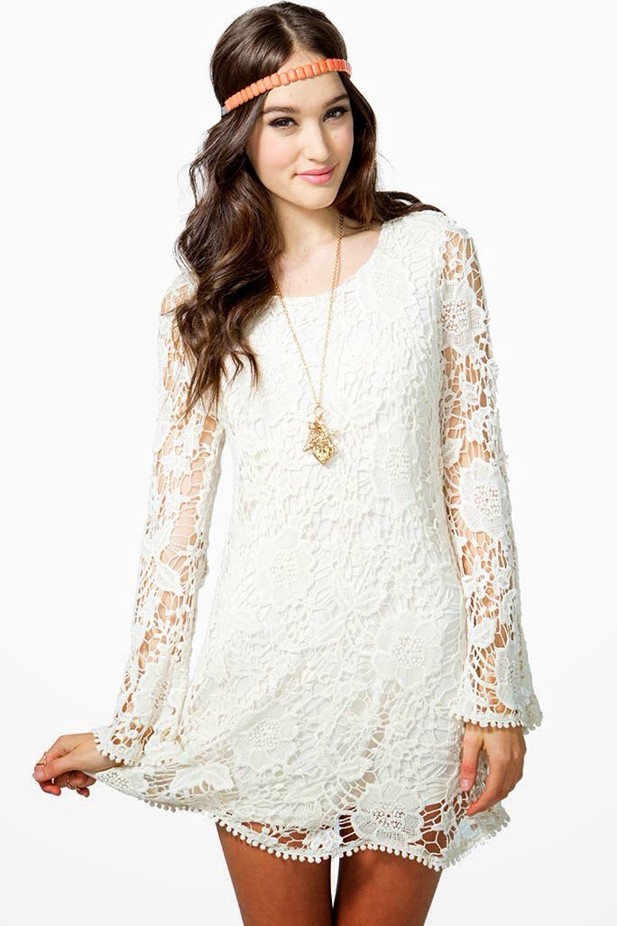 The Hunt Finds Crochet Lace Dresses
