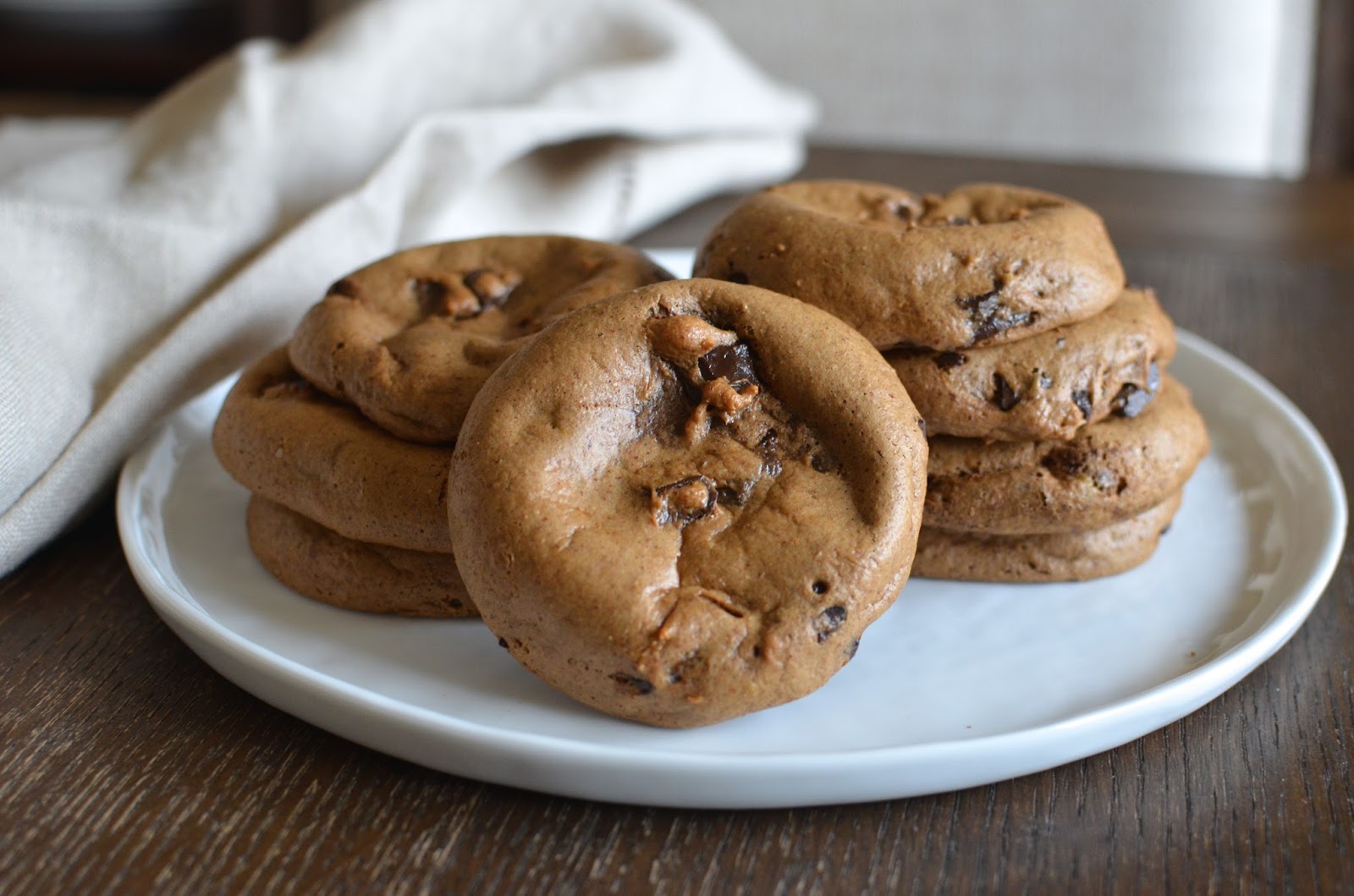 Playing with Flour Flourless chocolate almond butter cookies