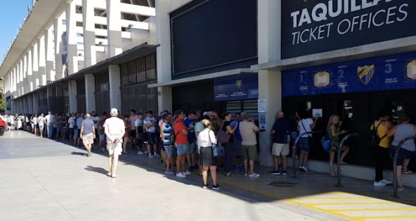 Málaga, vuelan las 100 entradas para el choque del Cádiz