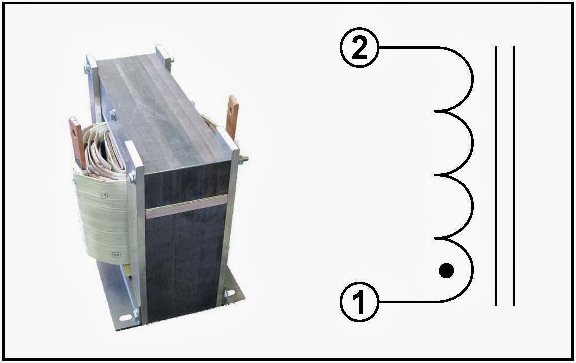 L/C 75 Amp Gapped Inductor, 1.25 mH, P/N 18780L