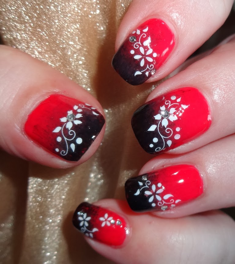 Wendy's Delights Sparkly Nails Secret Garden Jewel Nail Stickers