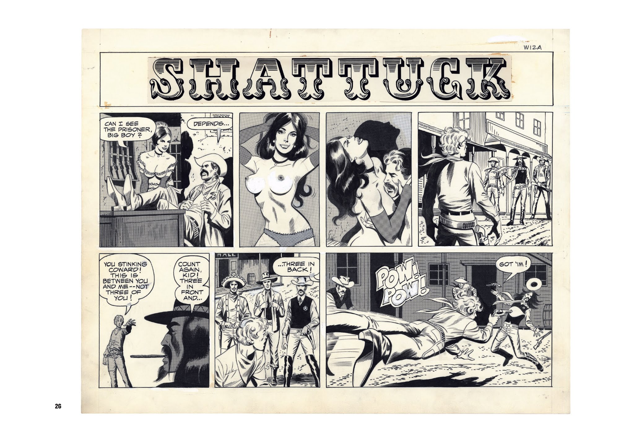 Read online Wallace Wood Presents Shattuck comic -  Issue # TPB - 26