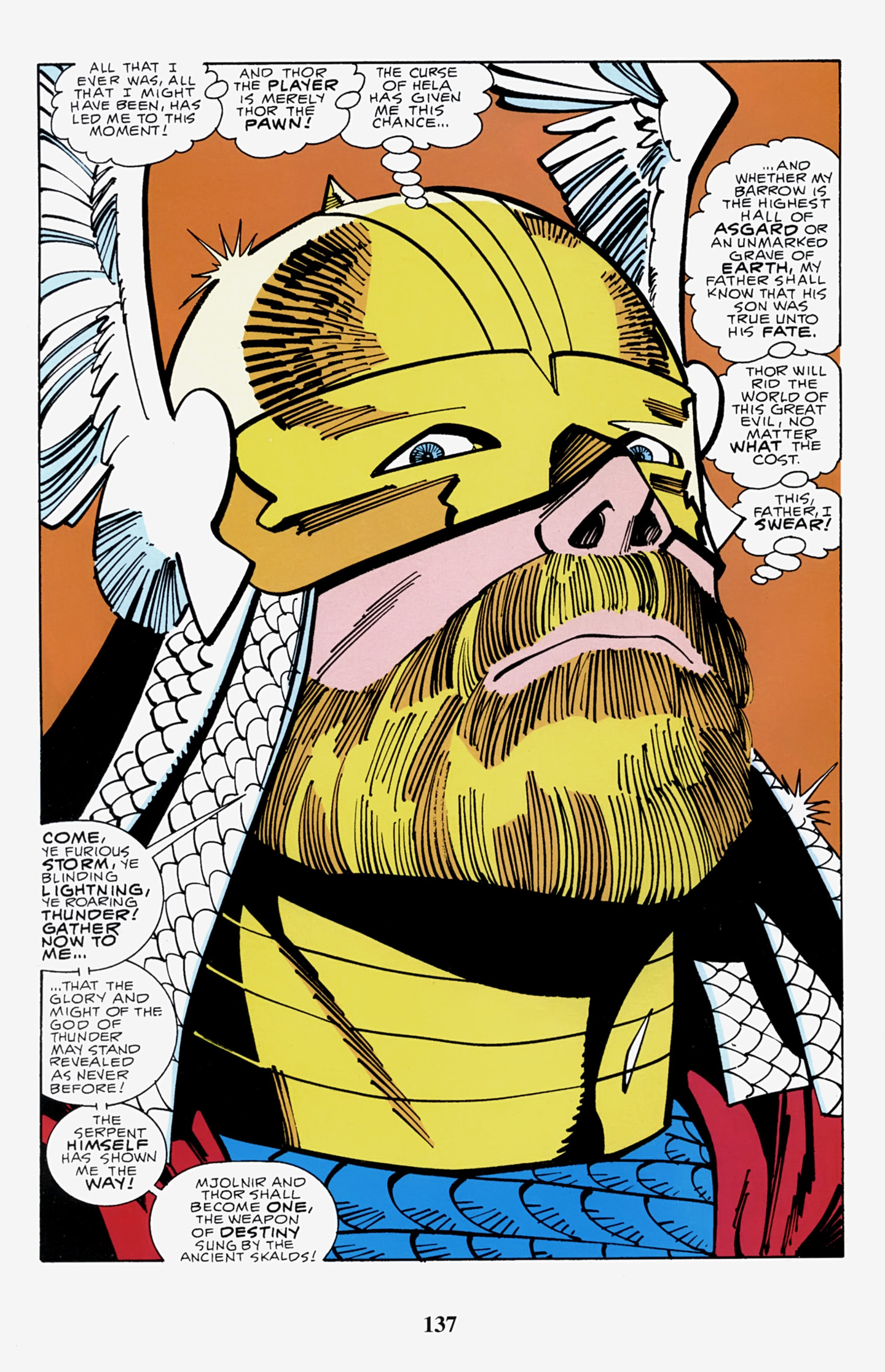 Read online Thor Visionaries: Walter Simonson comic -  Issue # TPB 5 - 137
