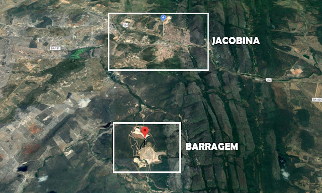 Jacobina é citada em reportagem sobre barragens de rejeitos no The New York Times