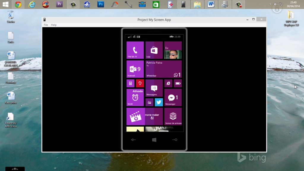 Game Show Torrents Como Projetar A Tela Do Seu Windows Phone No PC Via 