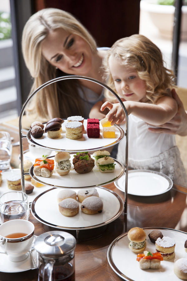Afternoon tea and champagne at Park Hyatt Melbourne in Australia TRAVELIFE Magazine