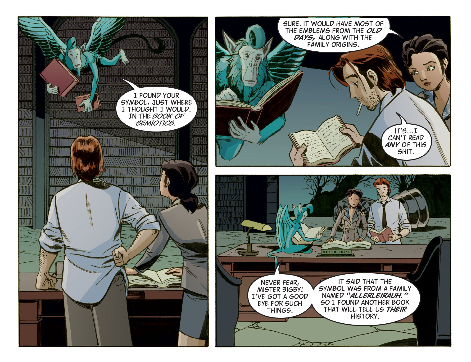 Read online Fables: The Wolf Among Us (2014) comic -  Issue #5 - 7