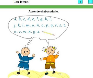 MI AULA DE PRIMERO: RECONOCE LAS LETRAS
