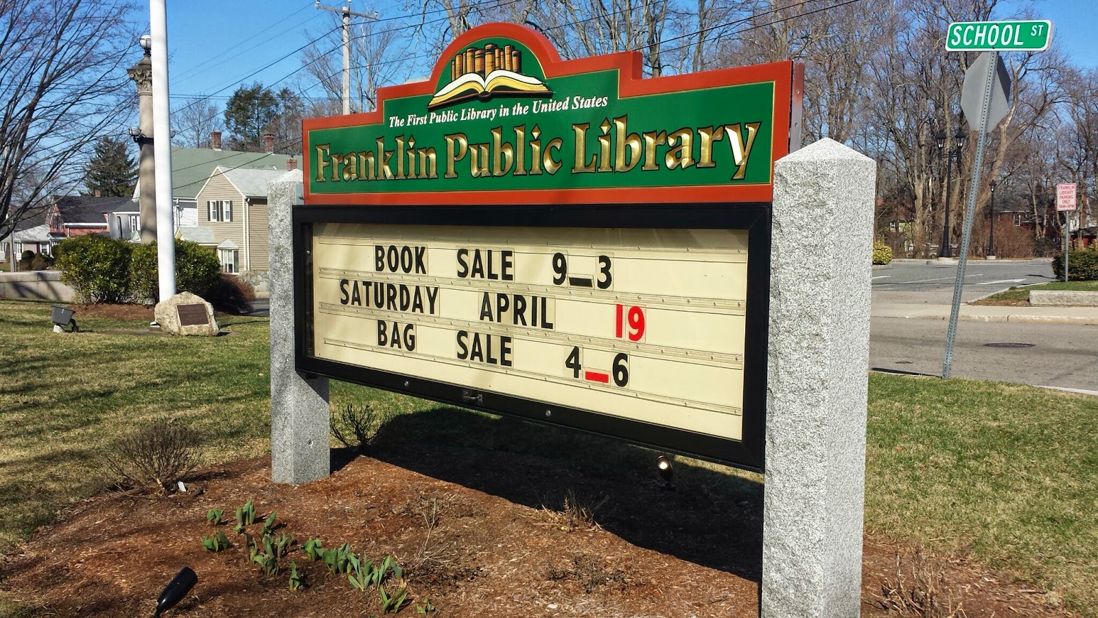 Library Book Sale - Sat April 19th