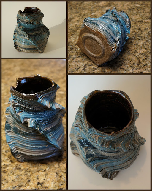 Twisted pottery by Lily L.