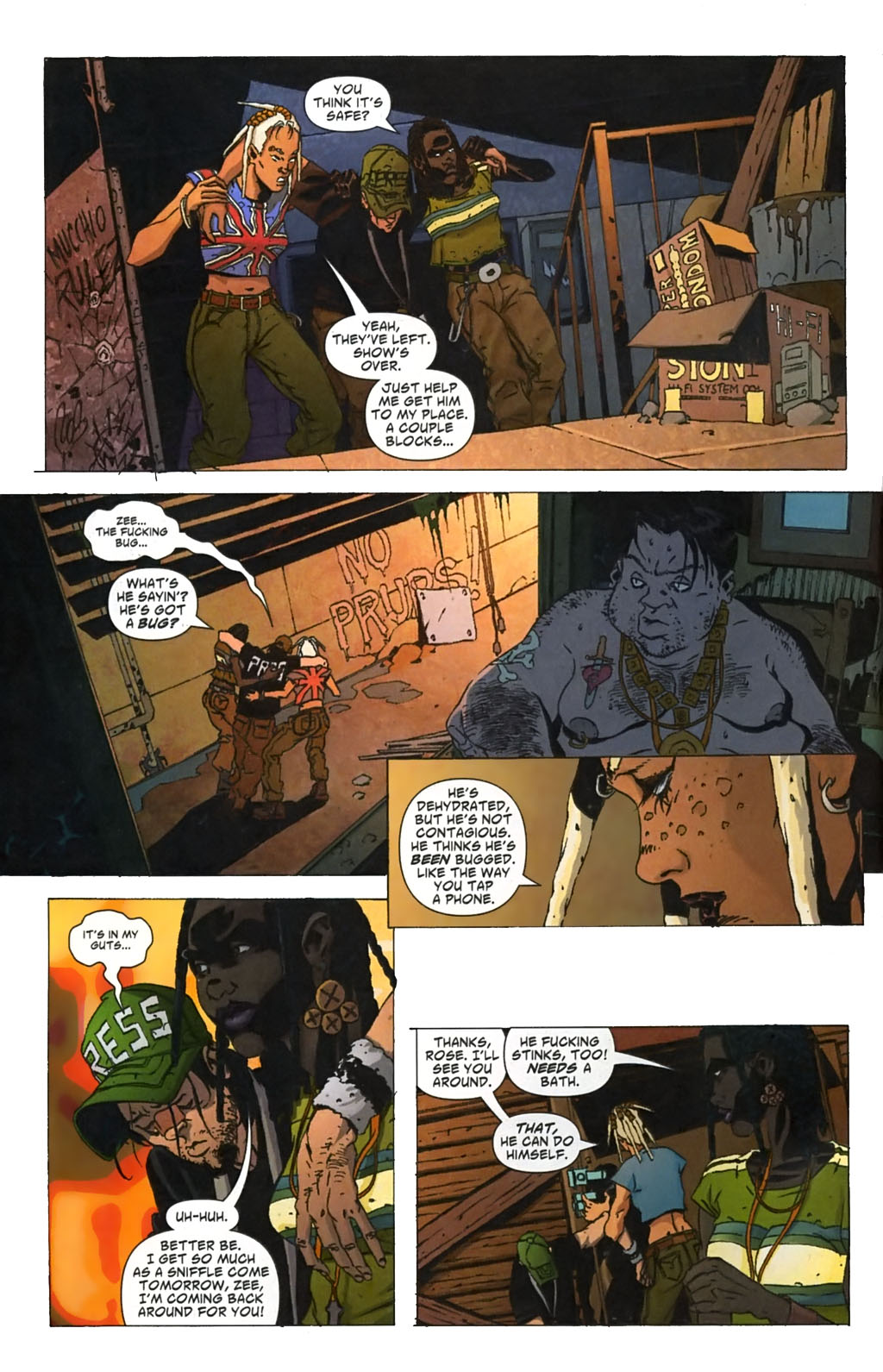 Read online DMZ (2006) comic -  Issue #9 - 3