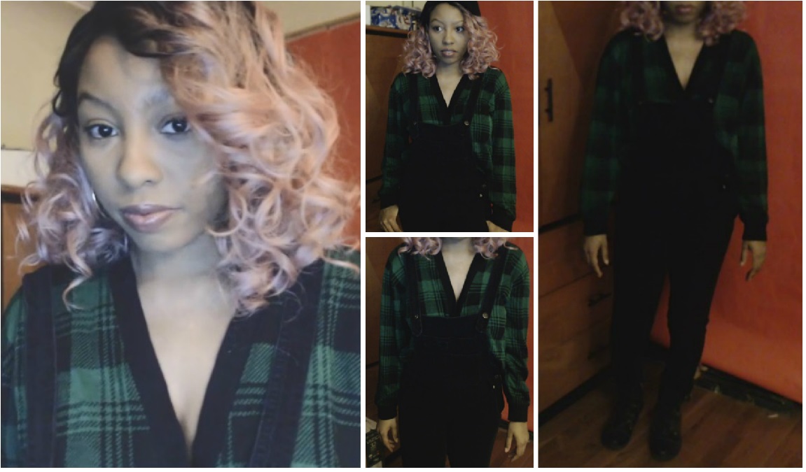 Black Overalls Cute Winter Outfit Researching The Internet