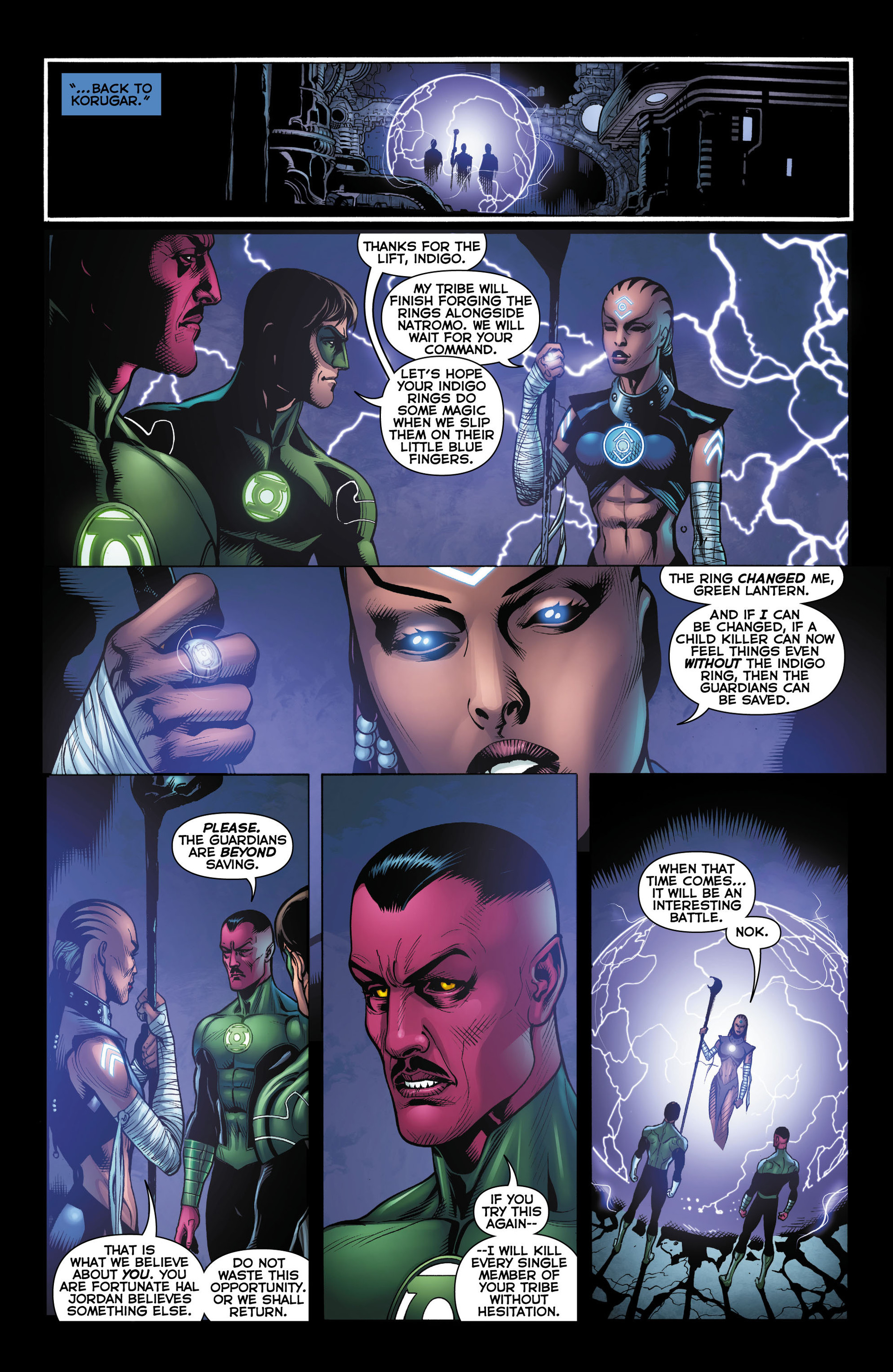 Read online Green Lantern (2011) comic -  Issue #11 - 11