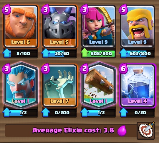 Battle Deck Terbaik Dan Terkuat Untuk Legendary Arena Di Clash Royale