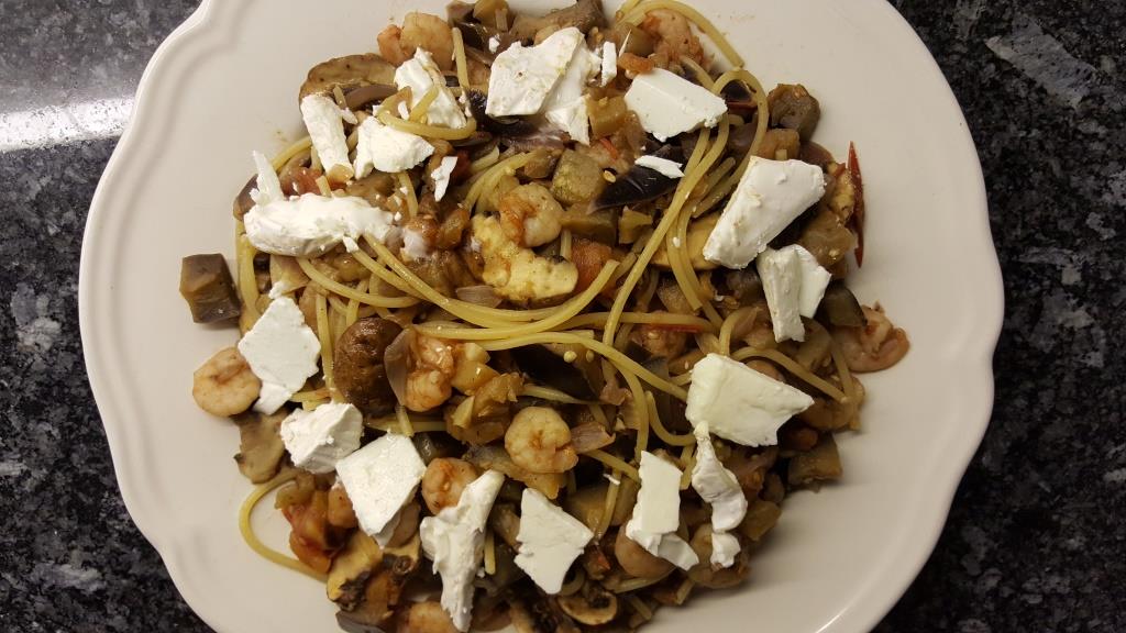 eat-culture: Crevetten-Spaghetti mit einer Zimt-Gemüse-Sauce (Crevette ...
