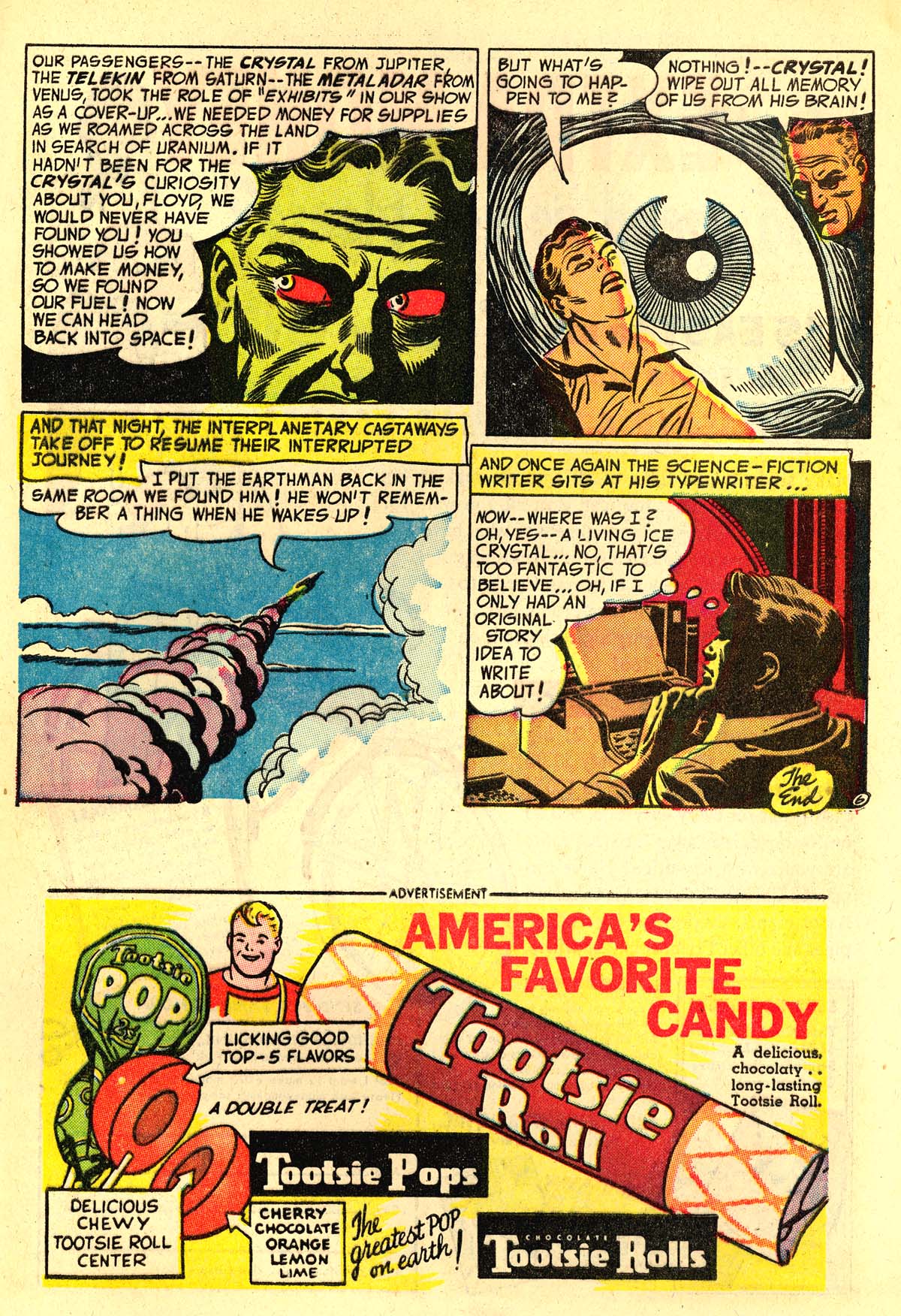 Read online Strange Adventures (1950) comic -  Issue #37 - 33
