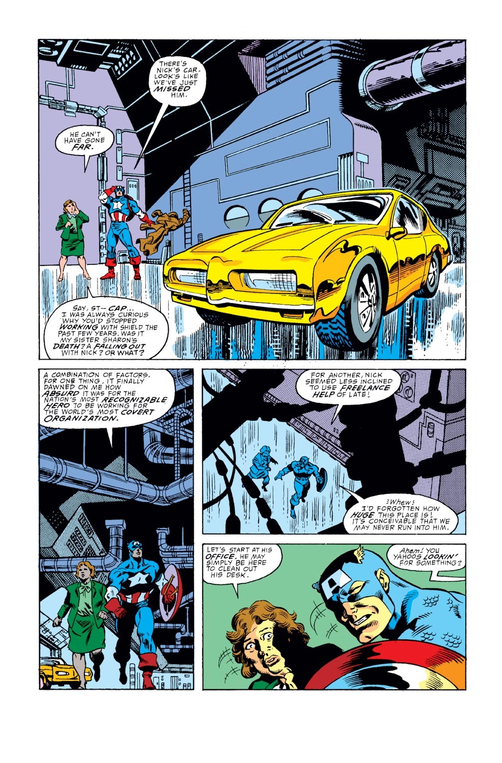 Captain America (1968) Issue #351 #283 - English 11