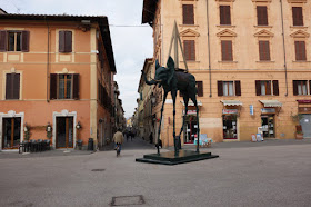 Salvador Dali Sculpture Exhibition in centro Pietrasanta Italy