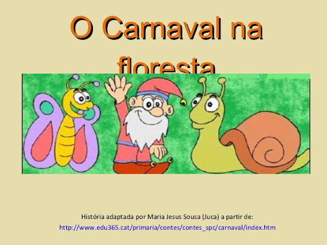 O carnaval na floresta