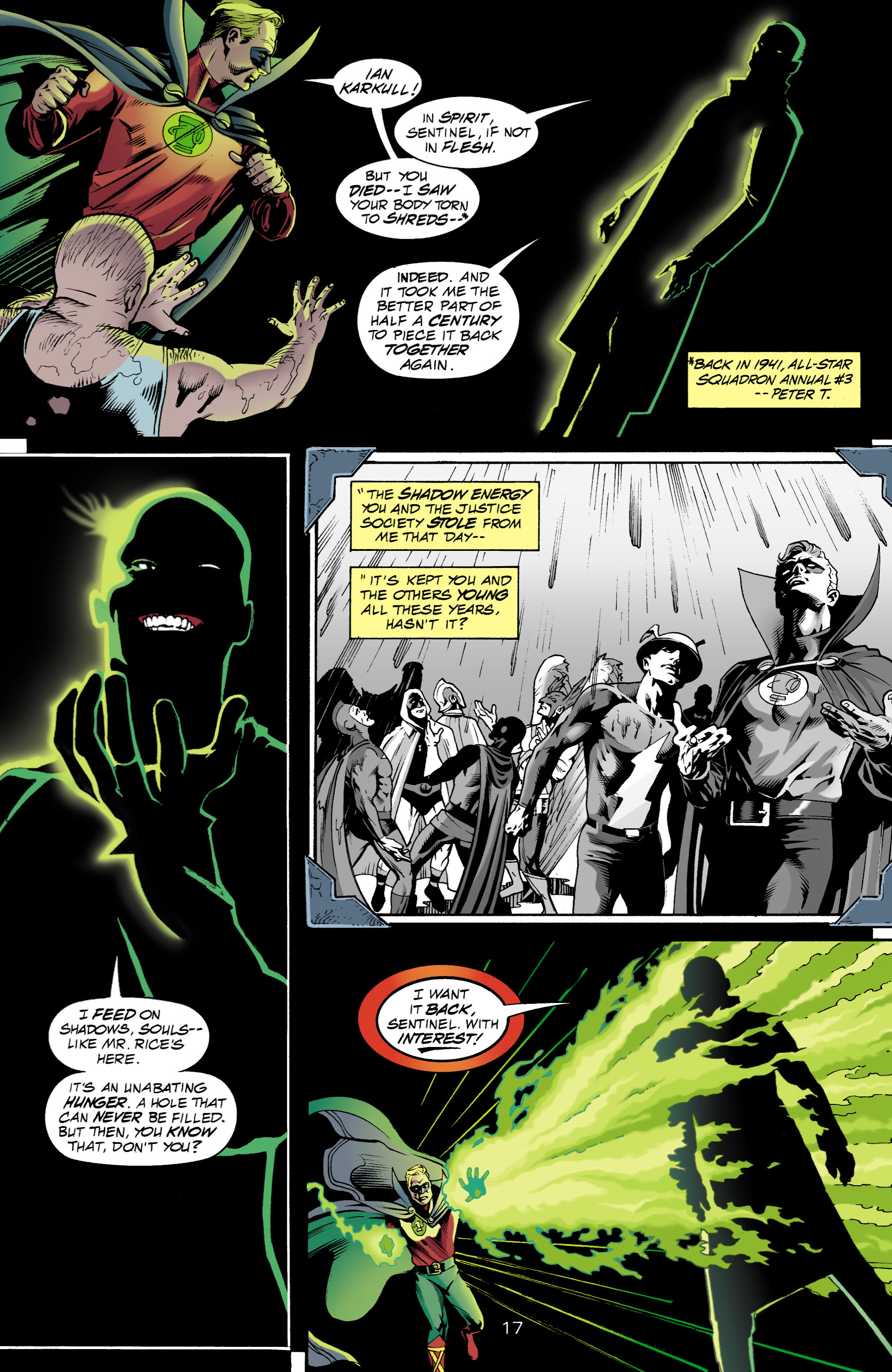Read online JSA (1999) comic -  Issue #7 - 17
