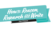  How to Reason, Research and Write webinar