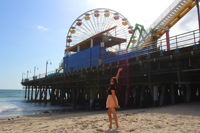 Blogger Mash Elle explored the Santa Monica Pier! | Blogger Mash Elle recaps her trip to California with a list of things to do! | California travel | California places to visit