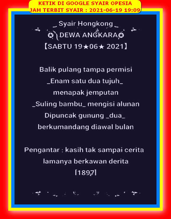 15+ Kodal Prediksi Hk 6 Desember 2021